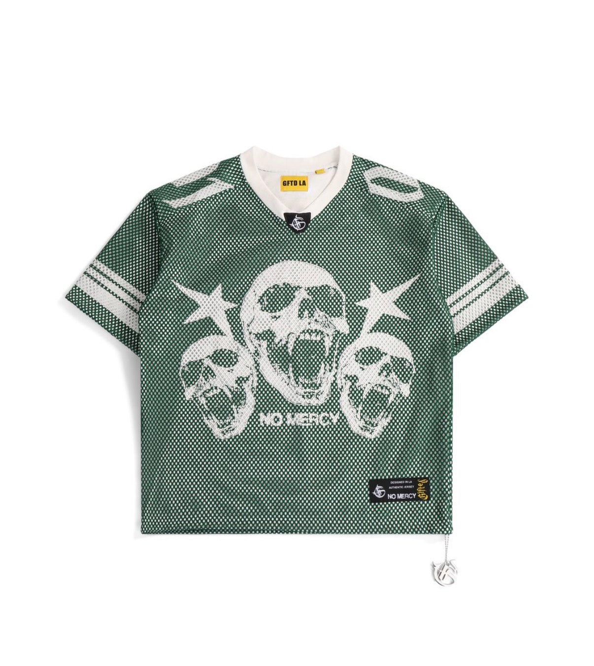 "No Mercy" Green Jersey Shirt