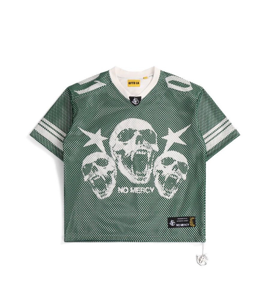 "No Mercy" Green Jersey Shirt